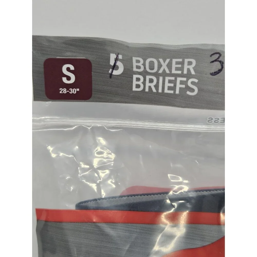 3 Pair Hanes Boxer Briefs Men S‎ 28-30 No Ride Up Ultra Comfort Flex Underwear